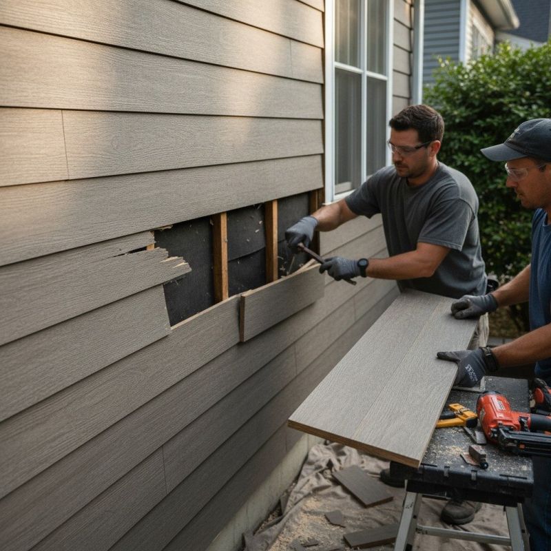 Composite Siding Installation detail
