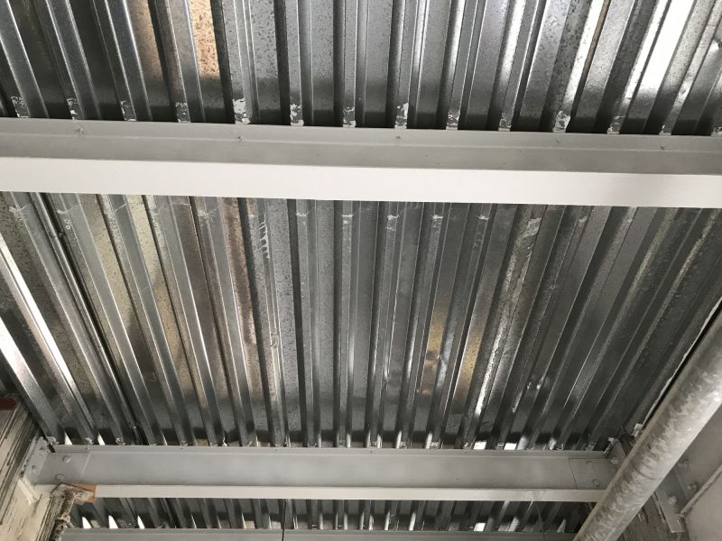 Steel Cladding Installation detail